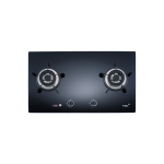 TGC TRTB72ST-G 76厘米 嵌入式雙頭煤氣煮食爐 (黑色玻璃)